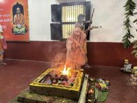 Purnahuti and Pujana by HH Swamiji at Shri Vishveshwara Venugopala Temple; Paduka Pujana (14 Feb 2026) Pictures Courtesy of Shri Shriram Shirali